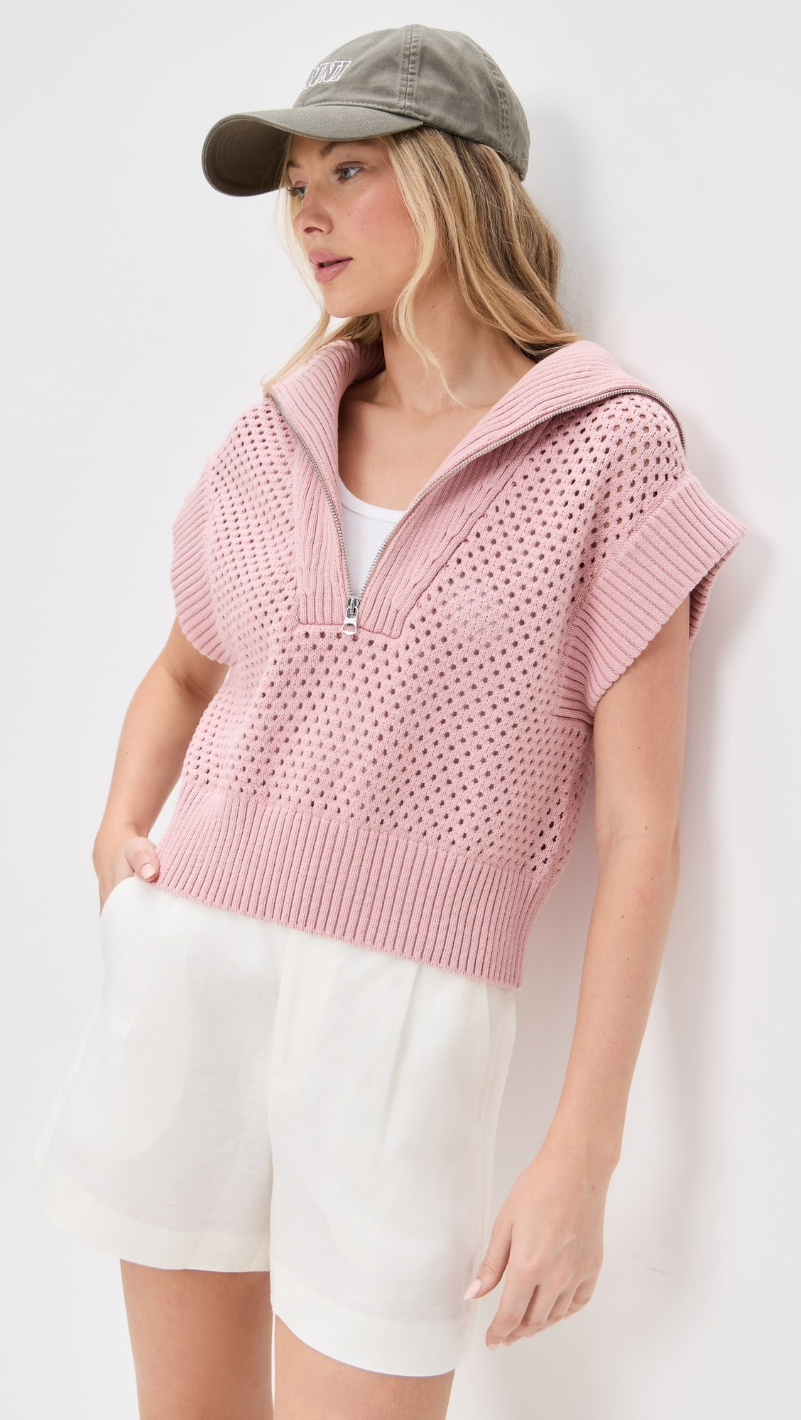 Varley Mila Half Zip Knit | Shopbop | Shopbop