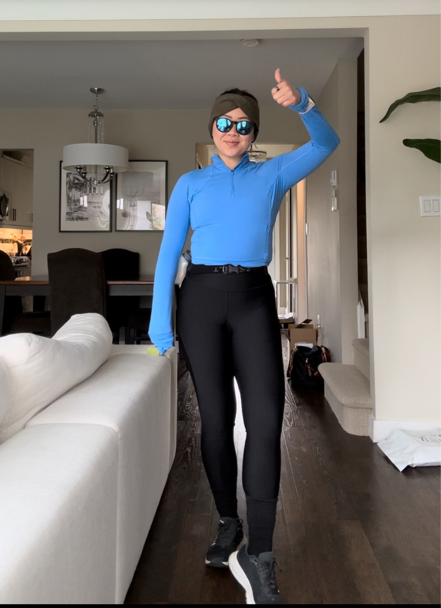 Blue Running fits 💙🤍

#LTKfitness #LTKSeasonal #LTKstyletip