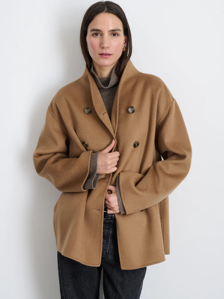 Sophia Coat In Wool | Alex Mill
