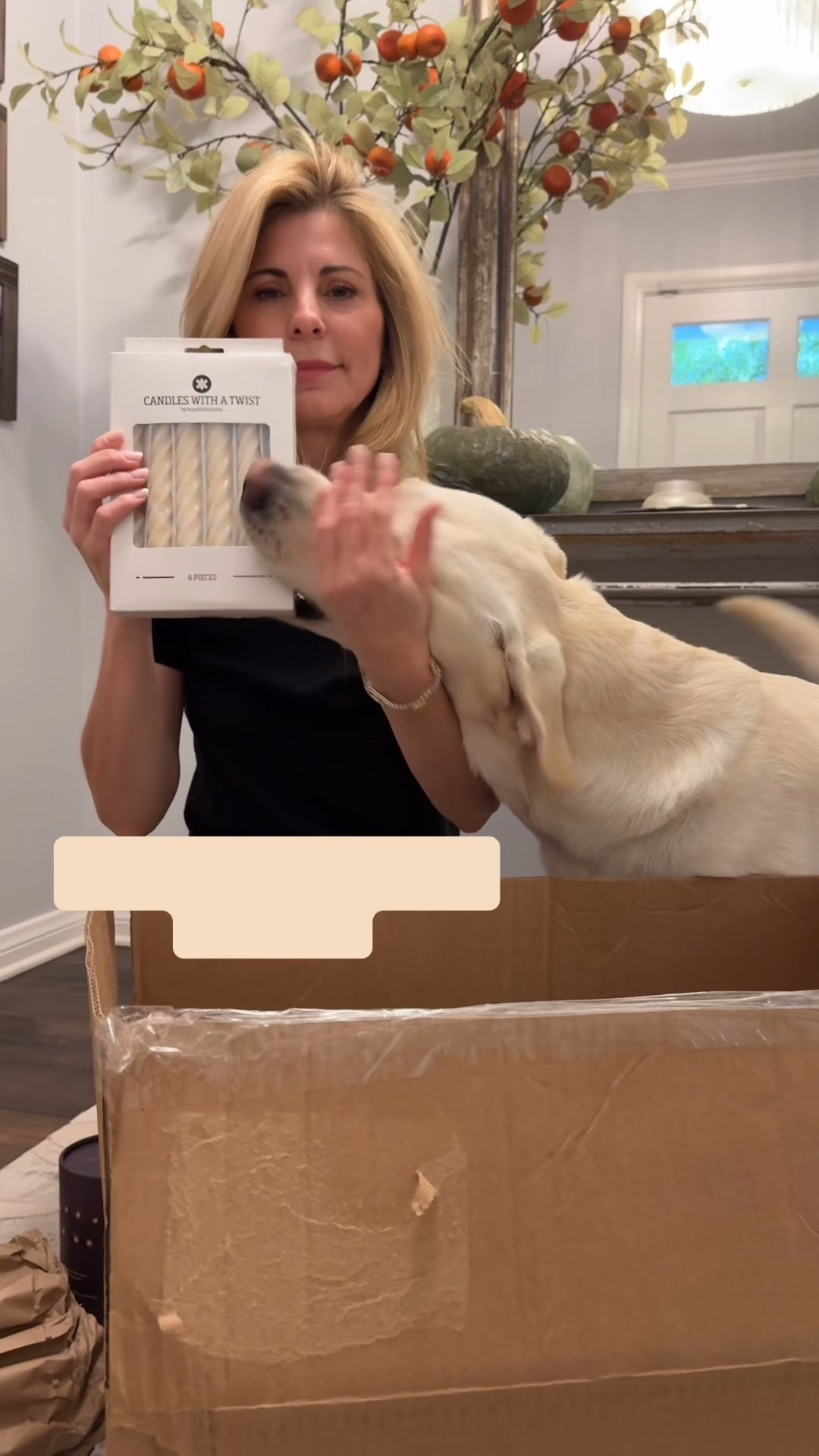 My second Terrain unboxing product is these gorgeous white glitter taped candles. I can’t wait to see these lit up! #gifted

#LTKHome