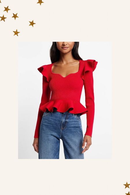 Red holiday top

#LTKHoliday #LTKstyletip #LTKSeasonal