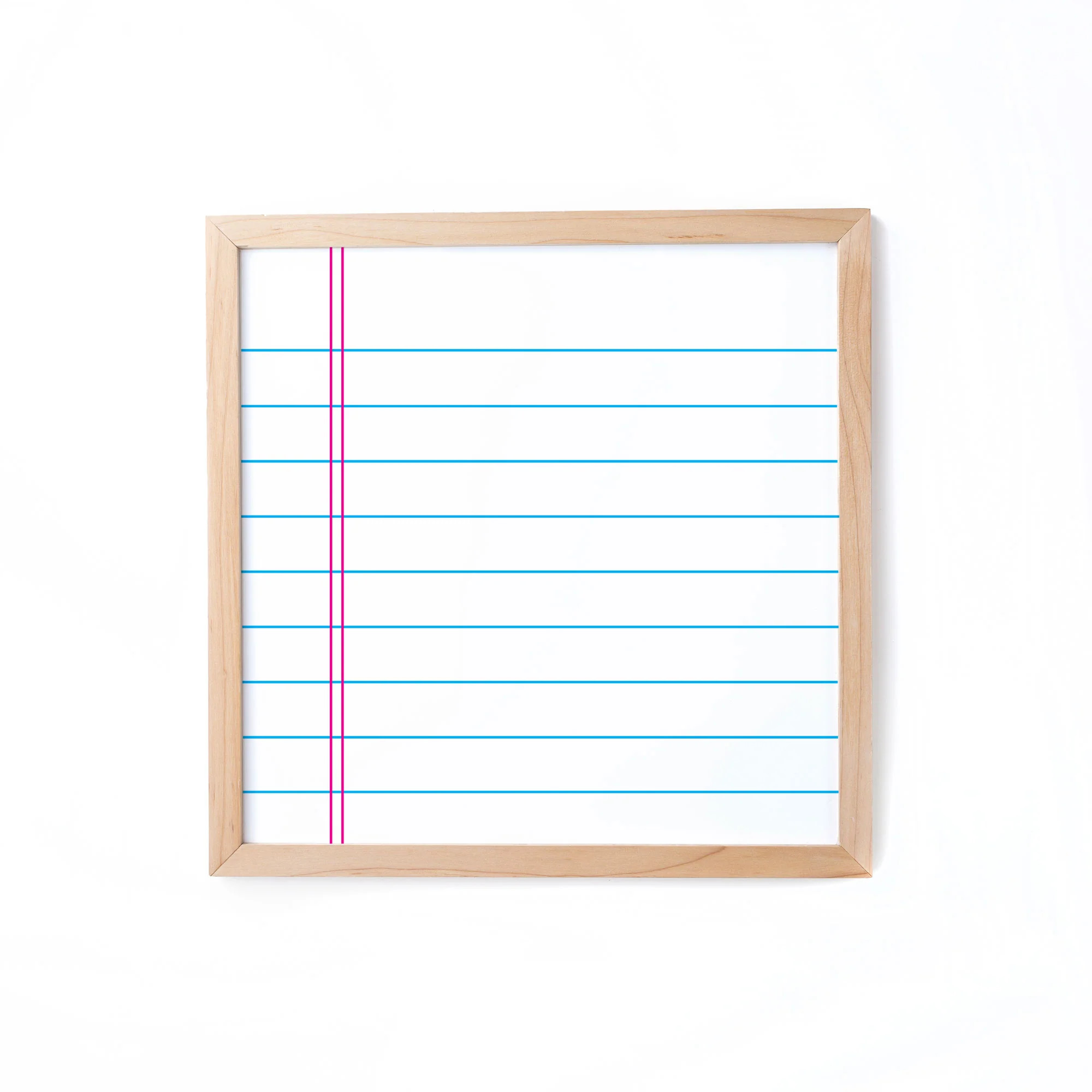 15x15 Magnetic Notebook Paper Magnetic Whiteboard | The Type Set Co.