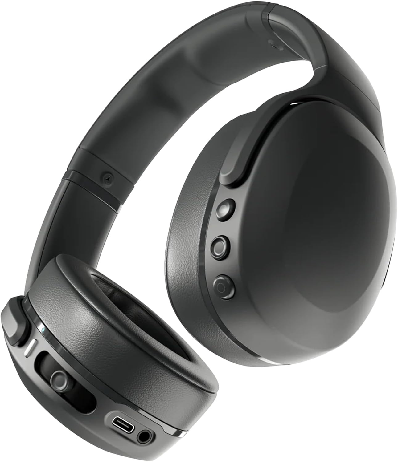 Skullcandy Crusher Evo Wireless Multi-Sensory Bass Headphones - True Black | Amazon (US)