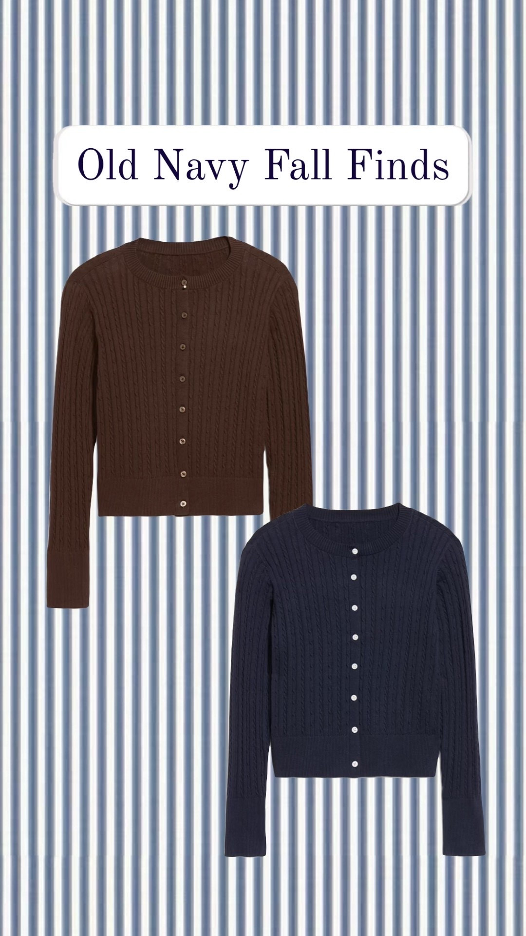 So obsessed with these 100% cotton cable knit cardigans. They’re on sale for 50% off, just in time to head back to campus.

#LTKWorkwear #LTKSeasonal #LTKSaleAlert