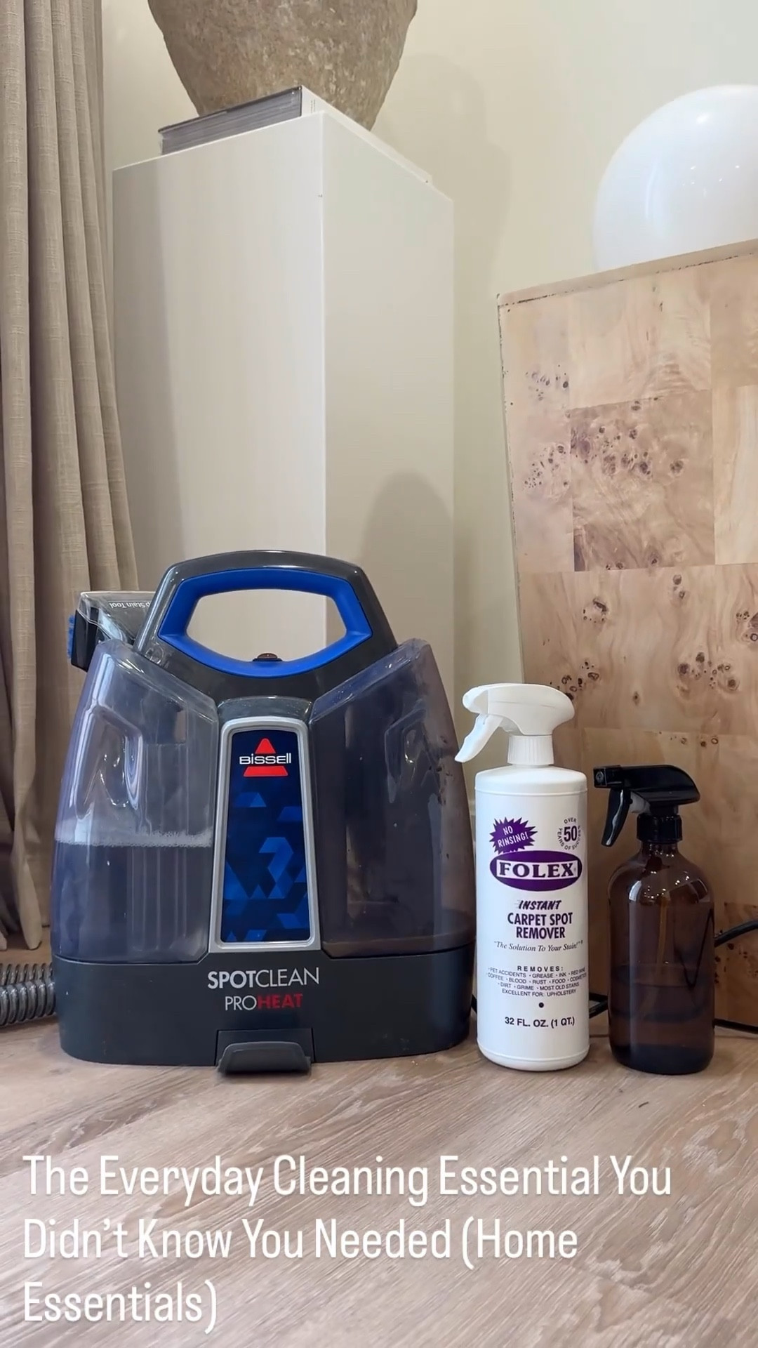 I kept seeing everyone recommend this and thought it was overhyped. I was wrong. This portable carpet cleaner has saved my rugs, couch, and car seats more times than I can count. One of the most practical home purchases I've ever made. #HomeEssentials #CleaningHacks #AmazonHomeFinds #CarpetCleaner #UpholsteryCleaner #CleaningMustHaves #LTKHome #AmazonMustHaves #HomeCleaning #CleaningTips

#LTKHome #LTKmomlife #LTKSeasonal