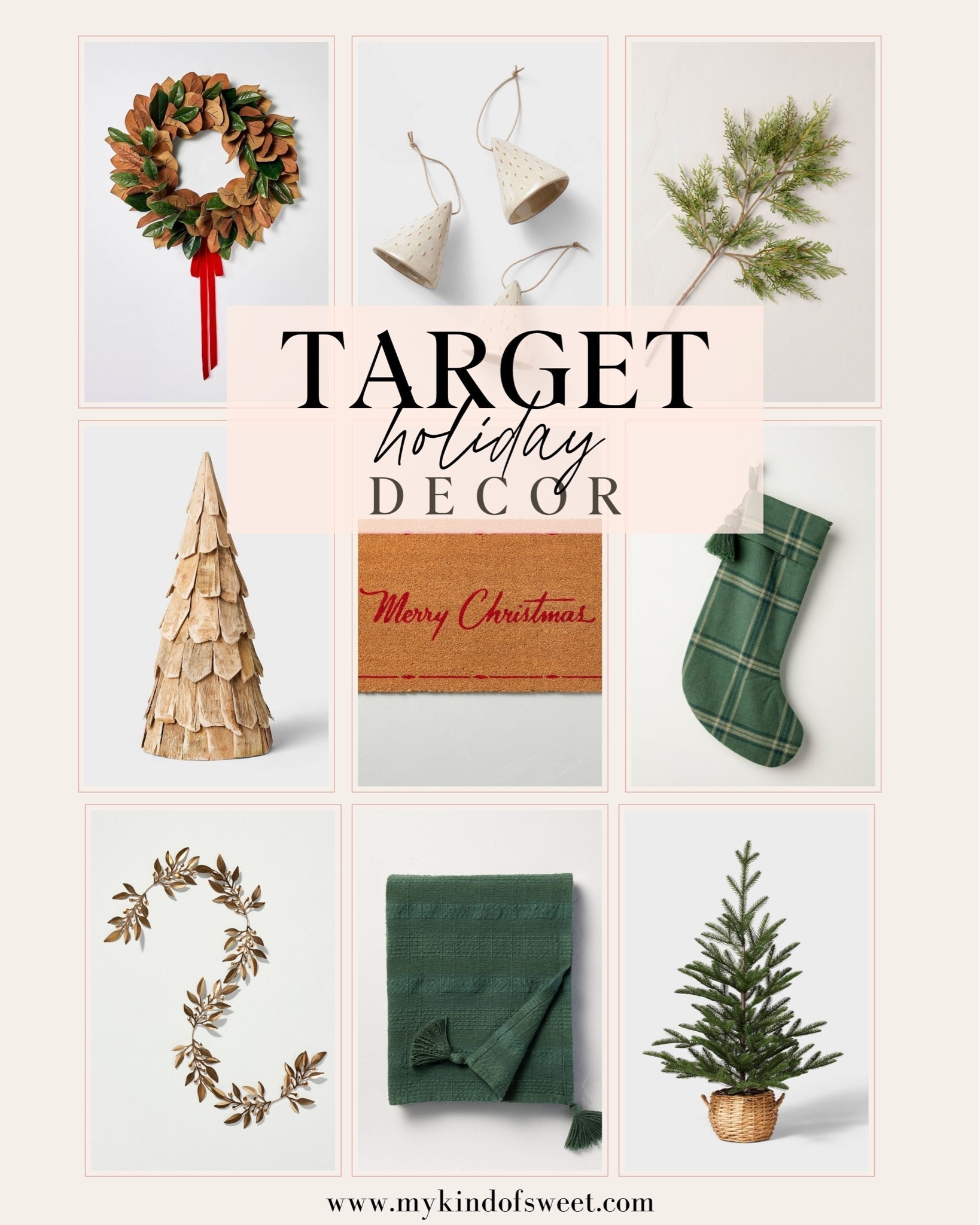 Target holiday decor finds. Gorgeous wreath and decorative Christmas trees. 

#LTKSeasonal #LTKHoliday #LTKhome
