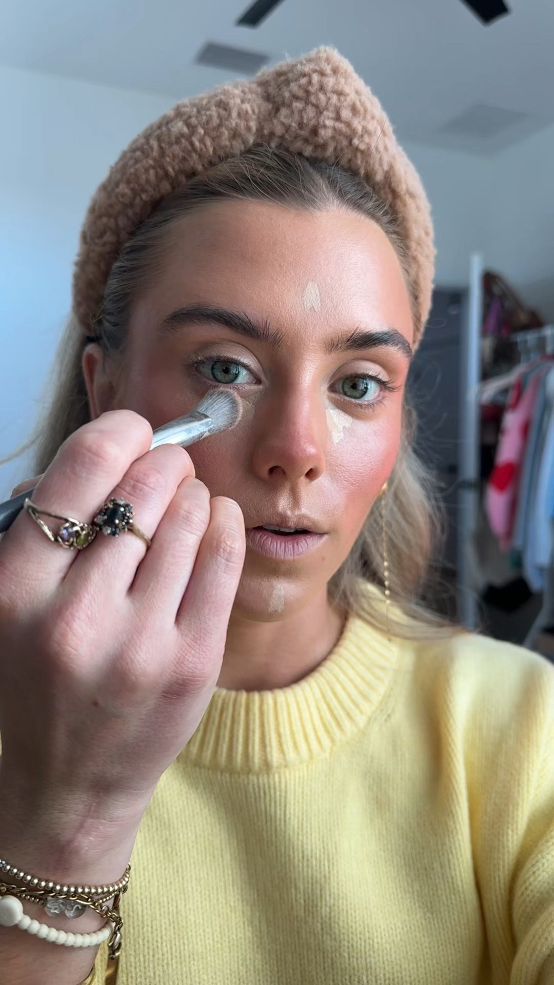 BK BEAUTY BRUSHES - ANGIE HOT & FLASHY A506 CONCEALER - Viral "Kitten Paw" Face Brush - Under-Eye Concealing and Contouring - Makeup Brushes @bkbeauty 

#LTKselfcare #LTKgrwm #LTKBeauty
