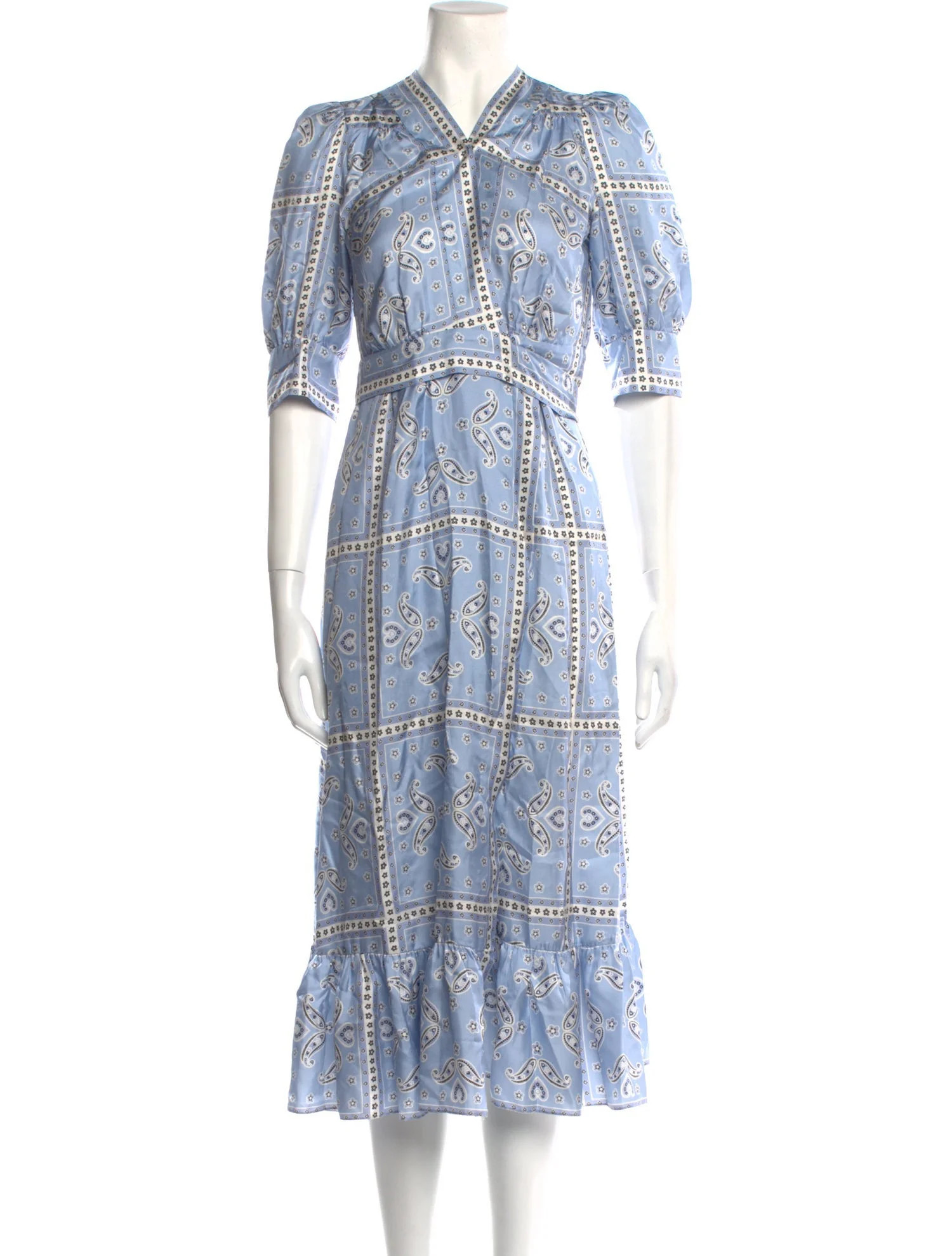 Silk Midi Length Dress | The RealReal