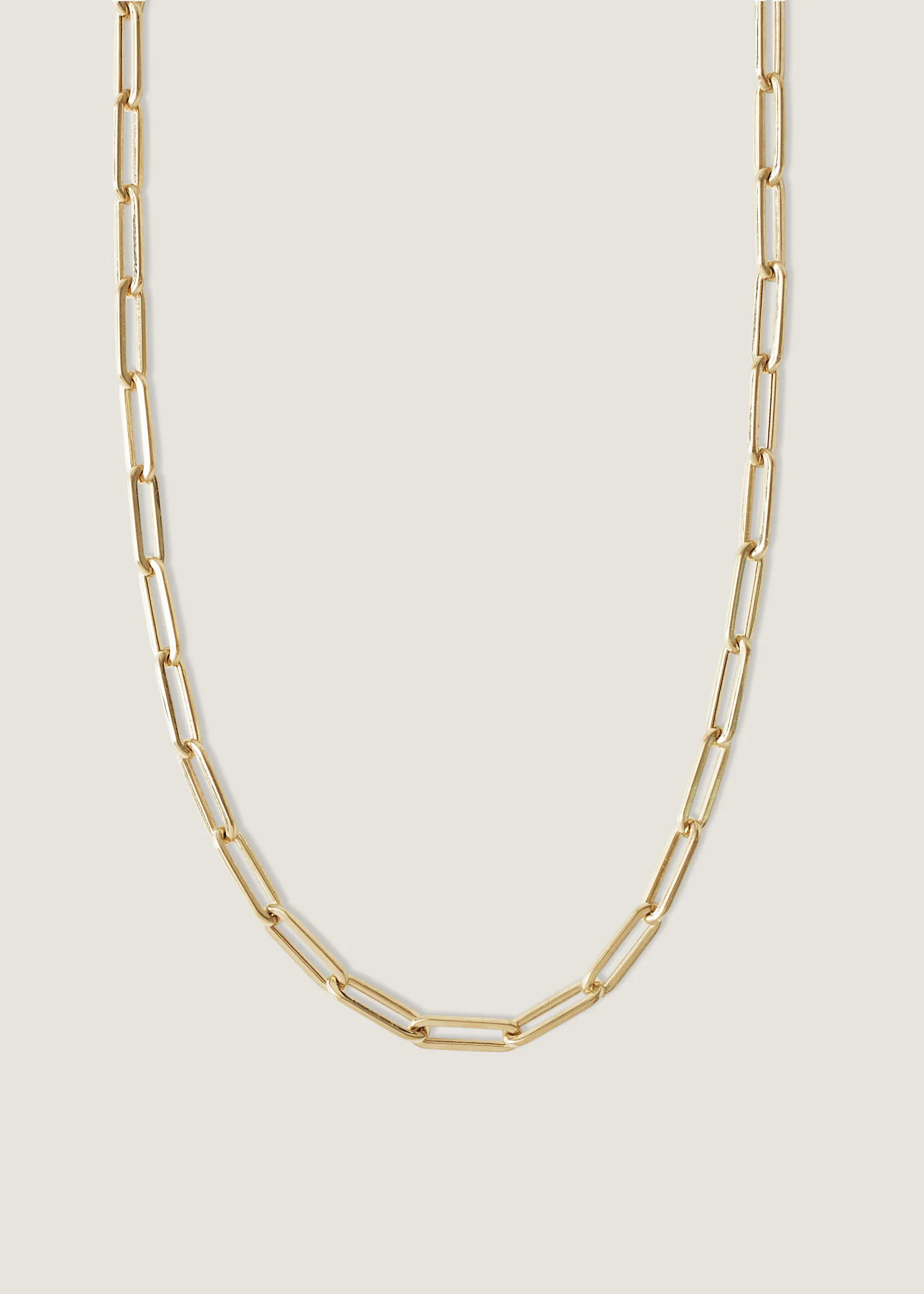 Paperclip Link Chain Necklace - Kinn | Kinn