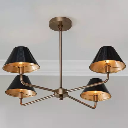 Chris Loves Julia Edie Chandelier - 4 Light | Shades of Light