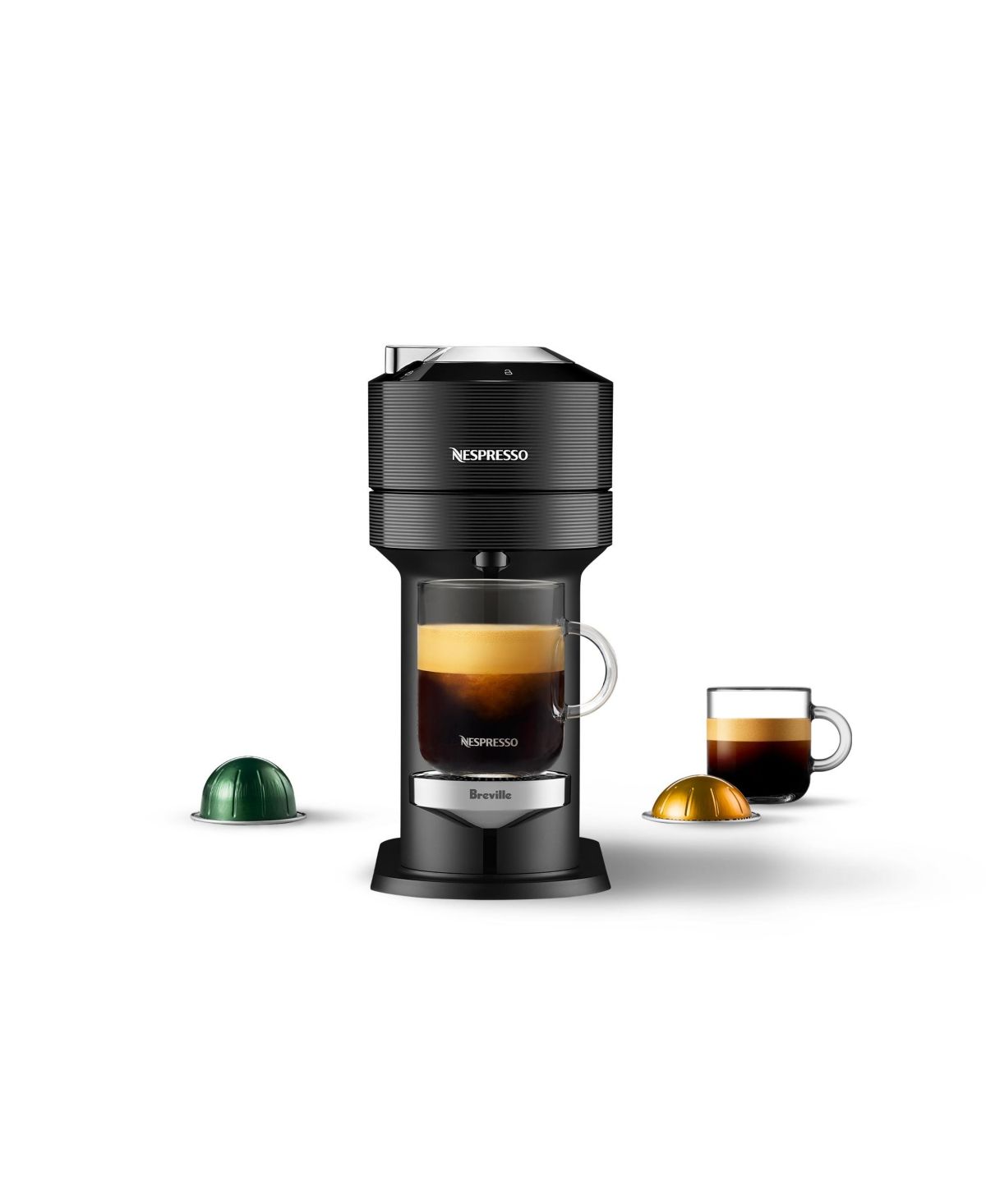 Nespresso Vertuo Next Premium Coffee and Espresso Maker by Breville, Classic Black | Macys (US)