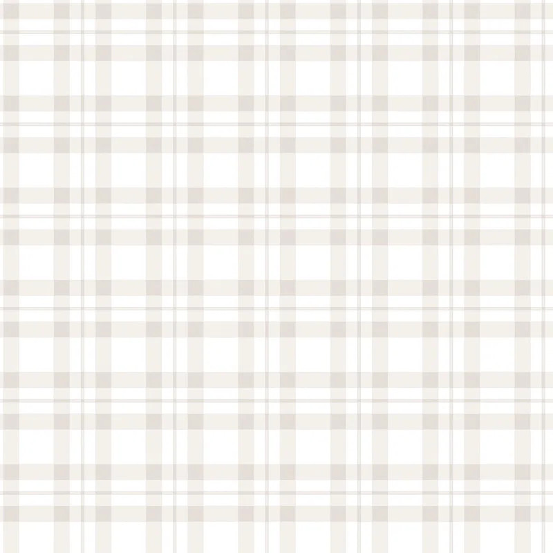 Tiny Tots 2 Plaid Design 33' L x 21" W Wallpaper Roll | Wayfair North America