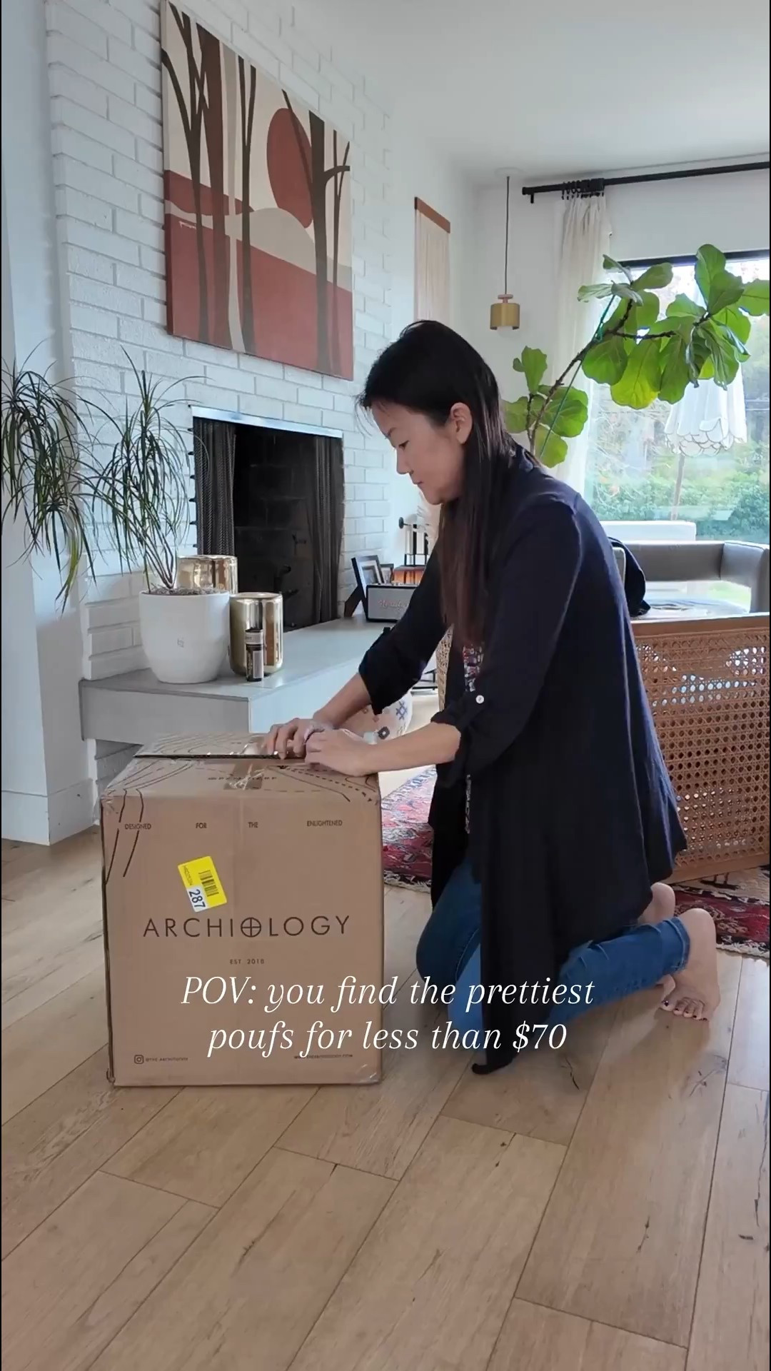 These poufs are absolutely adorable and such a great price! I love, love the color and texture they add to the space. I can't believe this console table is on sale for $300 - color is the Natural one. Really great quality and love the wood tone. This is a great time to refresh your space with Wayfair's Tax Refund sale with up to 70% off and fast shipping!

@wayfair #wayfair #wayfairpartner
My mirror is 42"
Wood console table green branches fig tree poor ottoman barrel chair wicker rattan pendant black round mirror candle stick holder vintage travertine bowl accent upholstered chair brown organic vase

#LTKHome #LTKSaleAlert