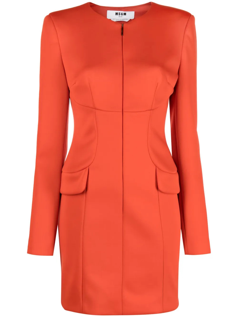 long-sleeve minidress | Farfetch Global