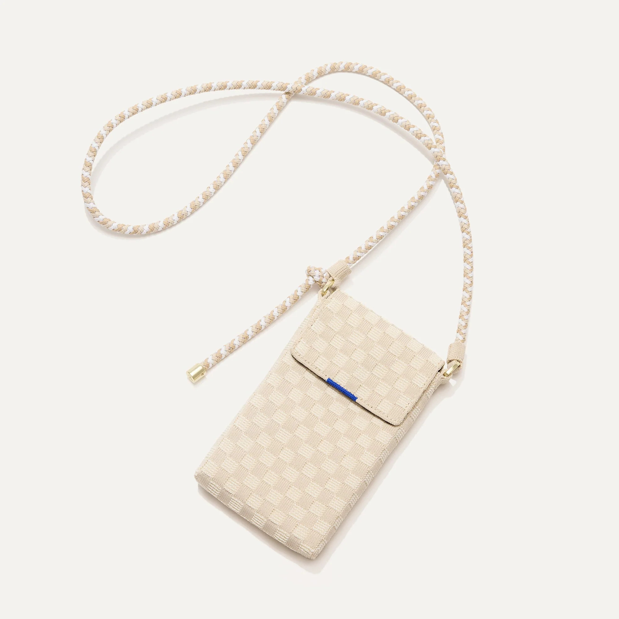 The Phone Crossbody in White Sand | Rothy's | Rothy's