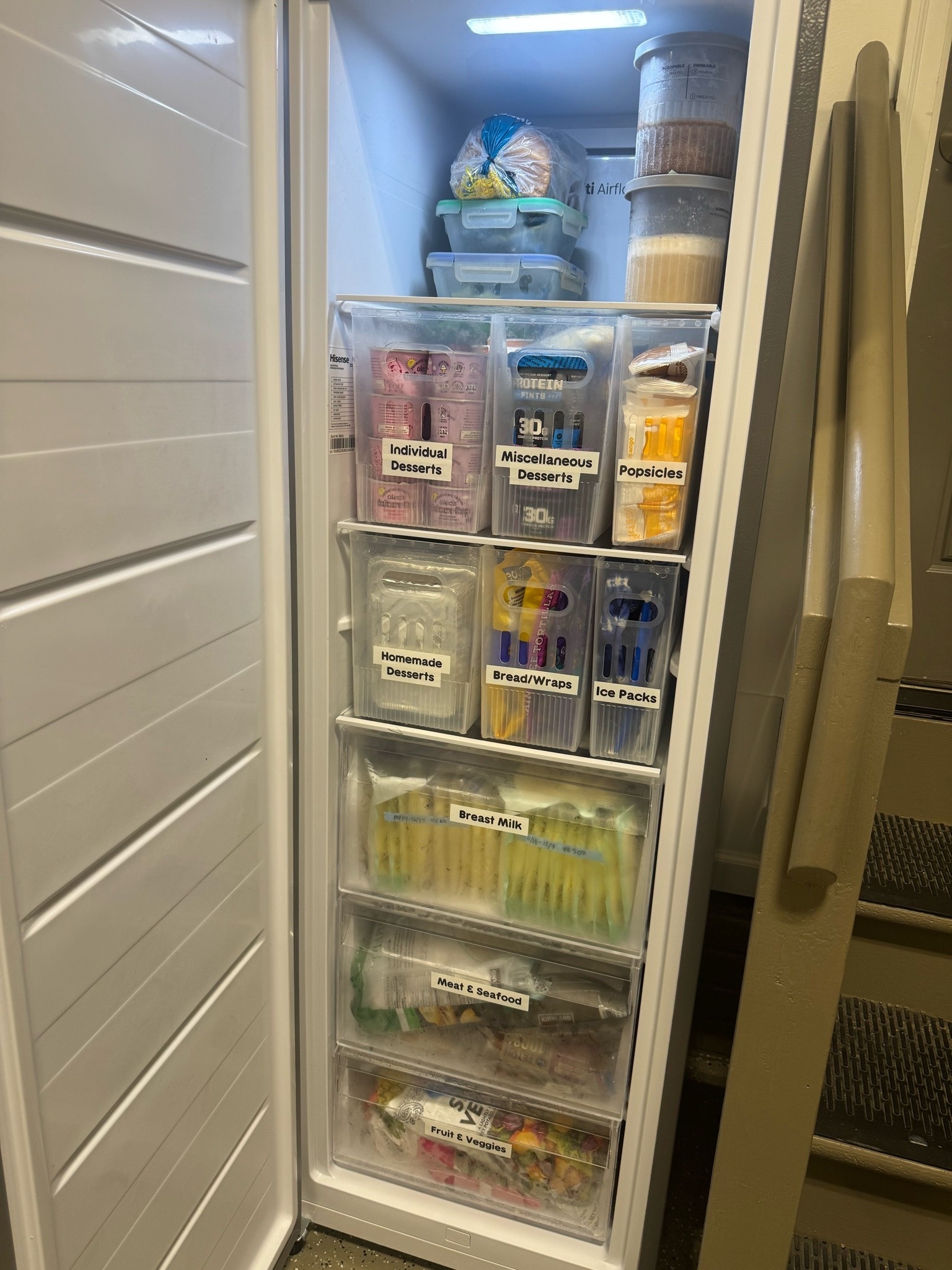 How I organize our garage freezer

#LTKfoodie #LTKHome #LTKmomlife
