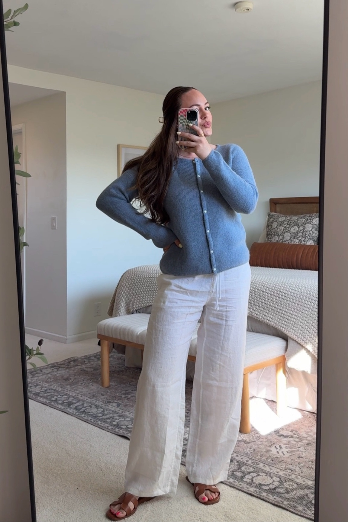 Coastal grandma vibes☁️💙

#LTKMidsize #LTKSeasonal #LTKStyleTip