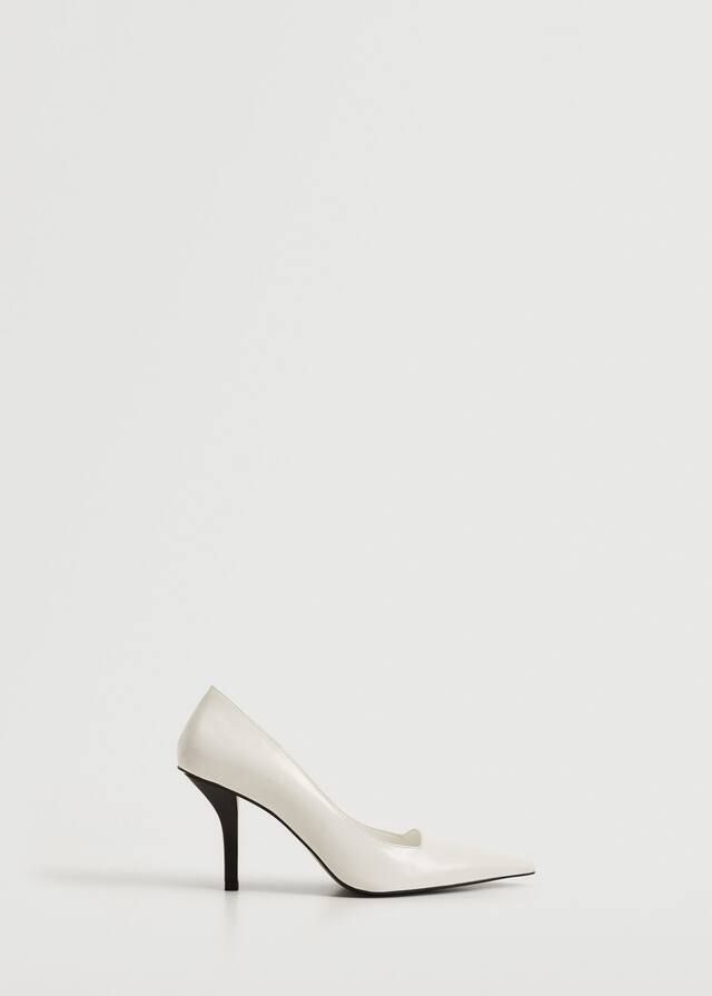 Heel leather shoes | MANGO (US)