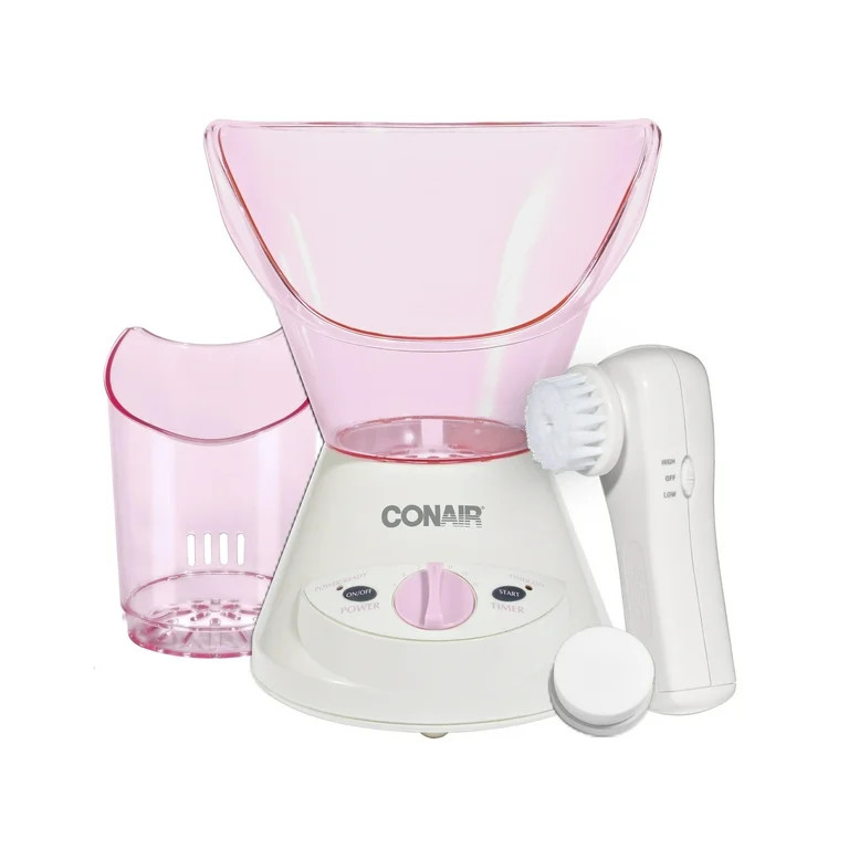 Conair True Glow Facial Sauna Moisturizing Treatment System, Pink/White | Walmart (US)
