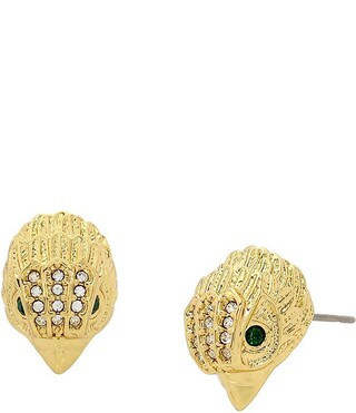 Signature Pav Rhinestone Eagle Stud Earrings | Dillard's