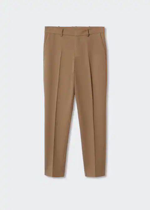 Pleated suit pants -  Women | Mango USA | MANGO (US)