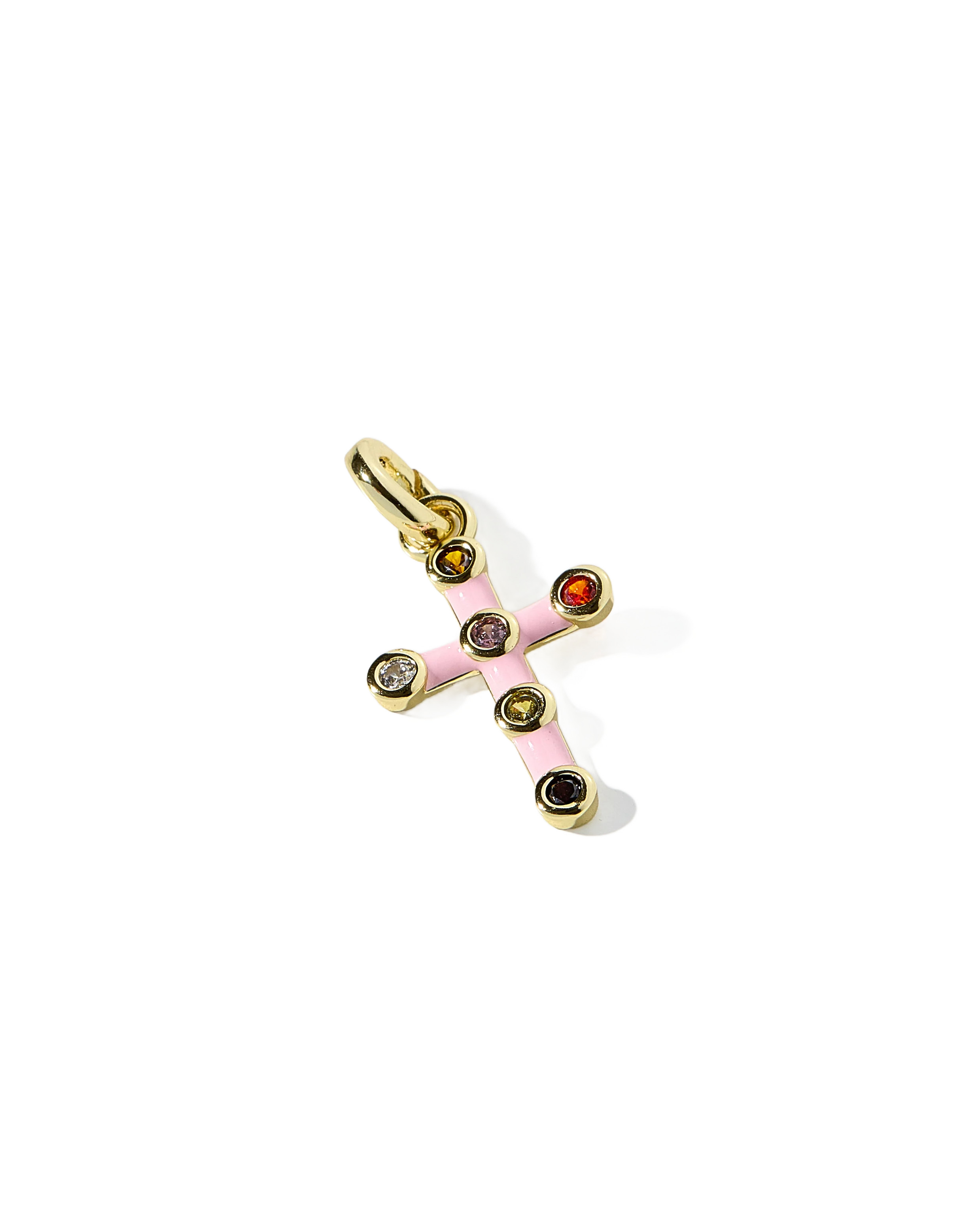 Pink Cross Charm | Allie + Bess