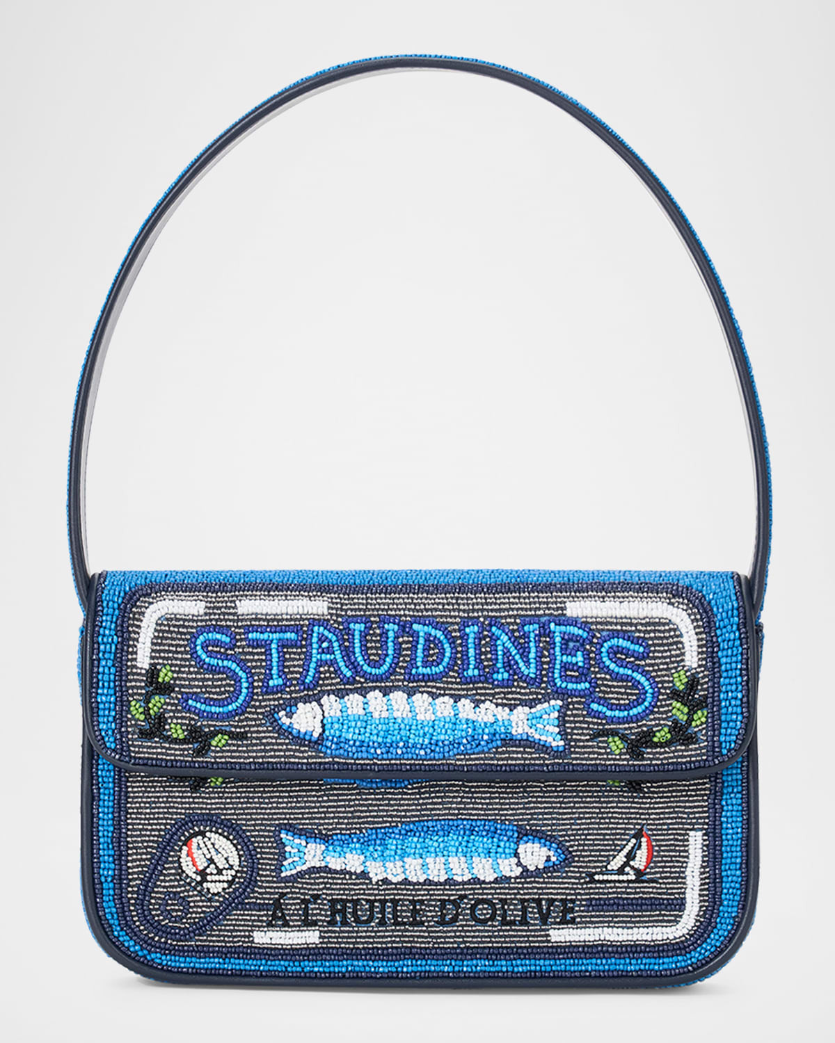 Tommy Beaded Shoulder Bag | Neiman Marcus