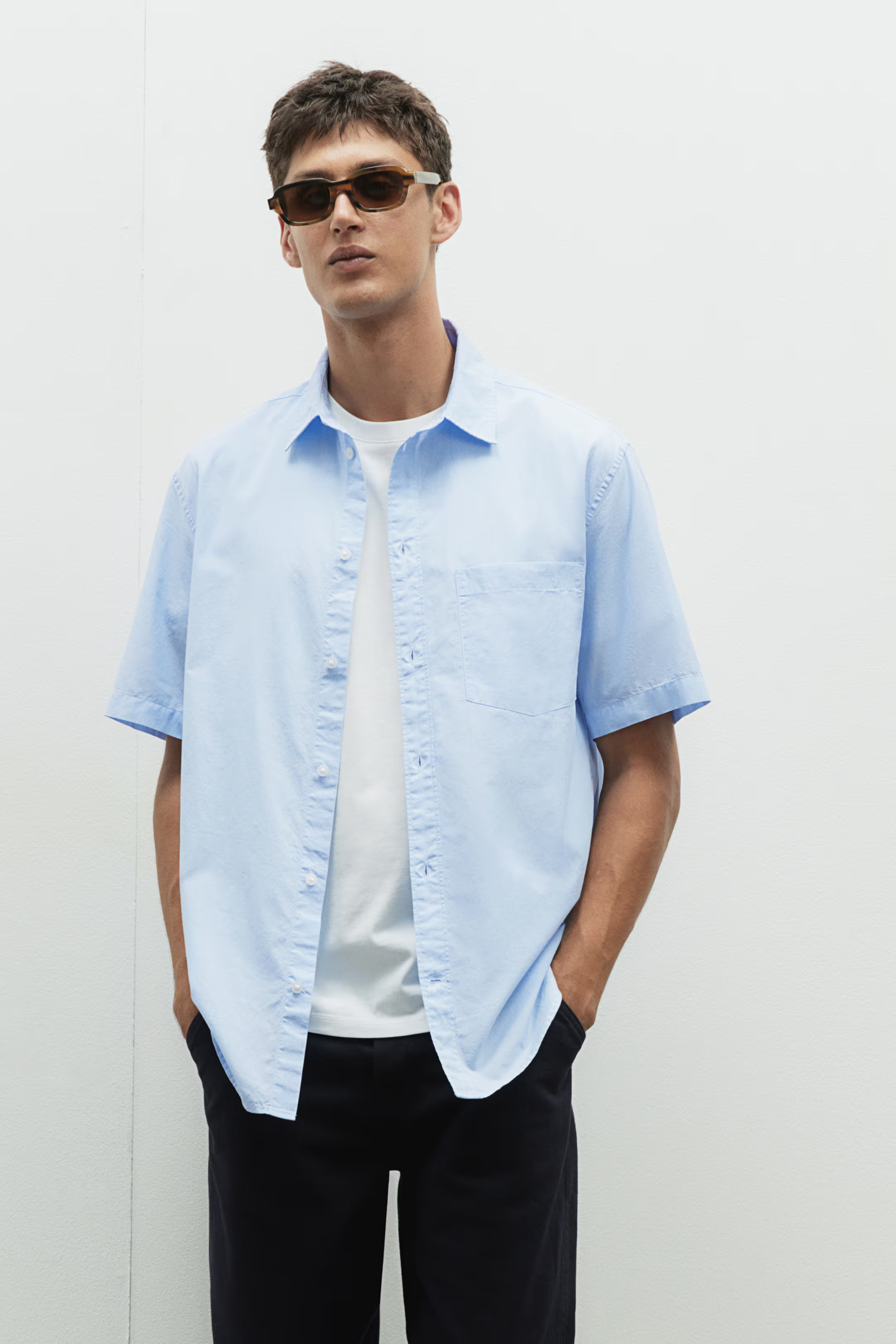 Regular Fit Short-sleeved Shirt | H&M (US + CA)