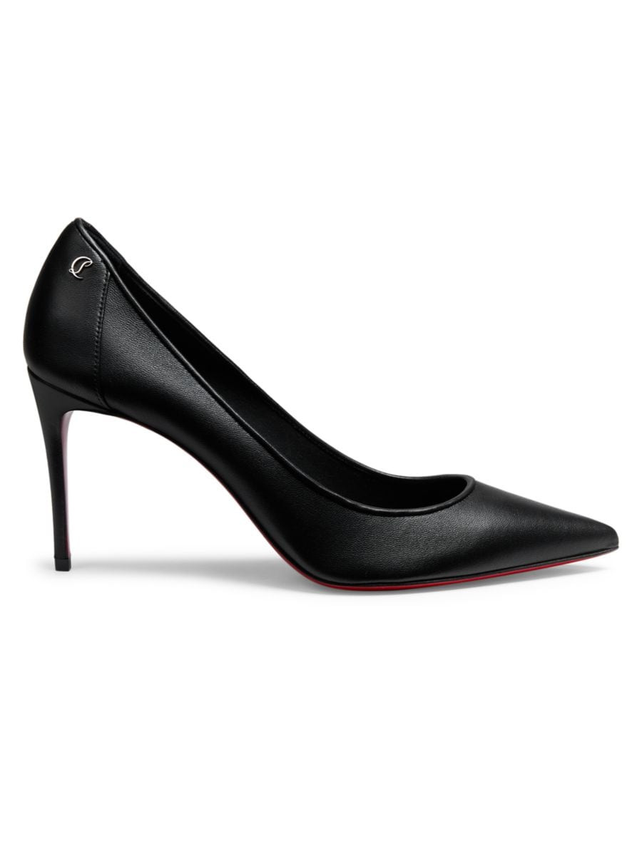 Sporty Kate 85MM Leather Pumps | Saks Fifth Avenue