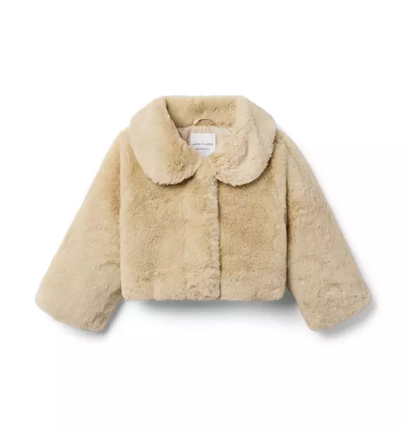 The Festive Faux Fur Jacket | Janie and Jack