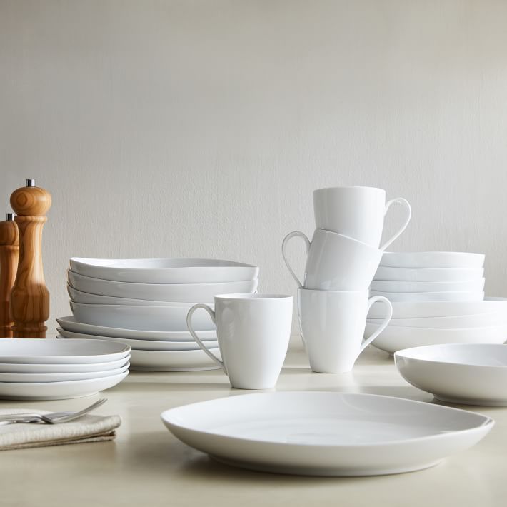 Organic Porcelain Meal Bowls | West Elm (US)