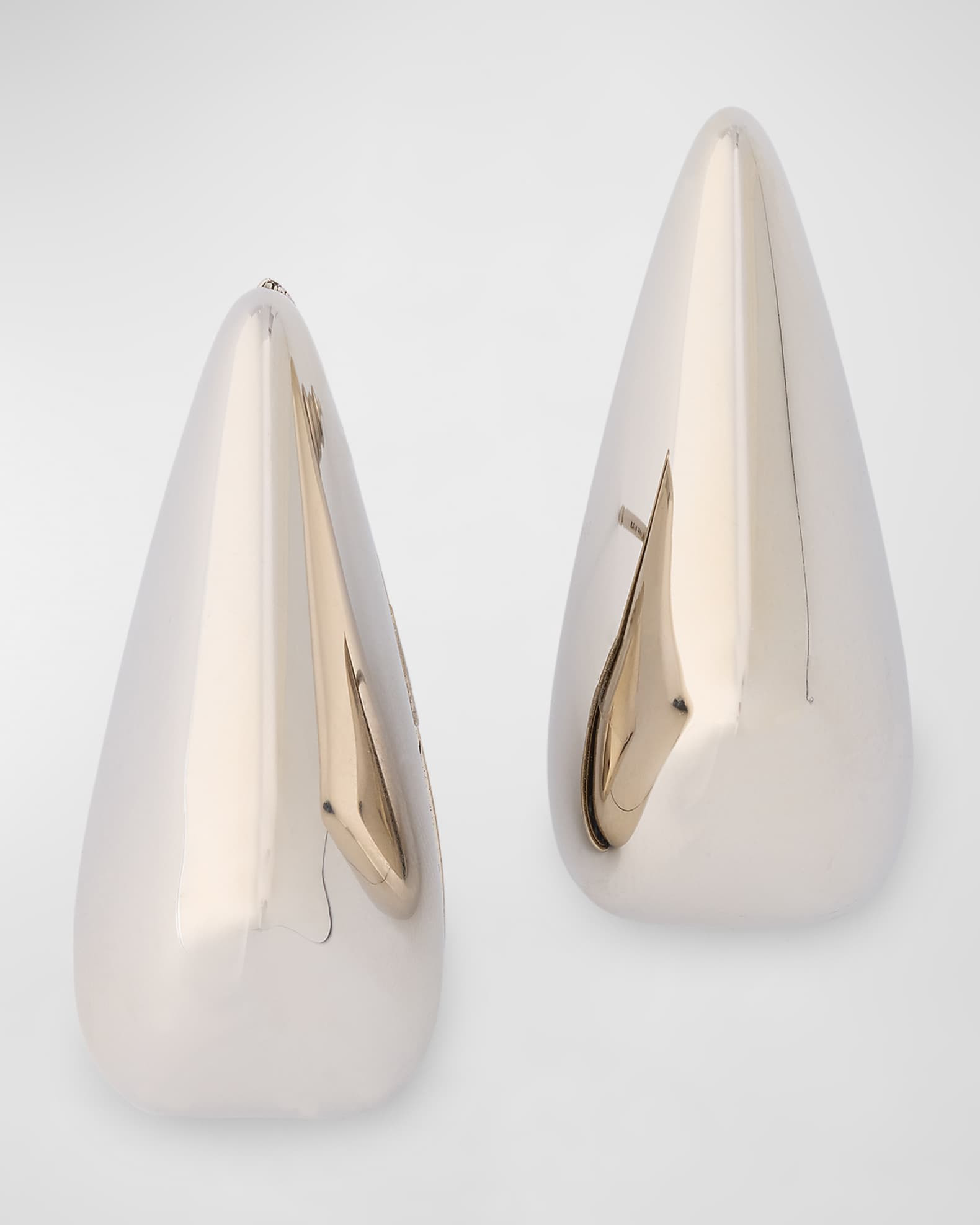 Alexander McQueen Silver-Plated Thorn Earrings | Neiman Marcus