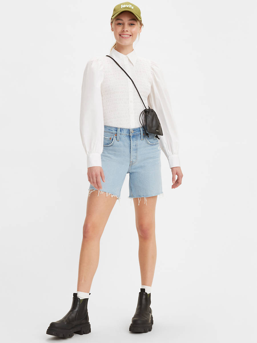 501® Original Mid Thigh Women's Shorts | LEVI'S (US)