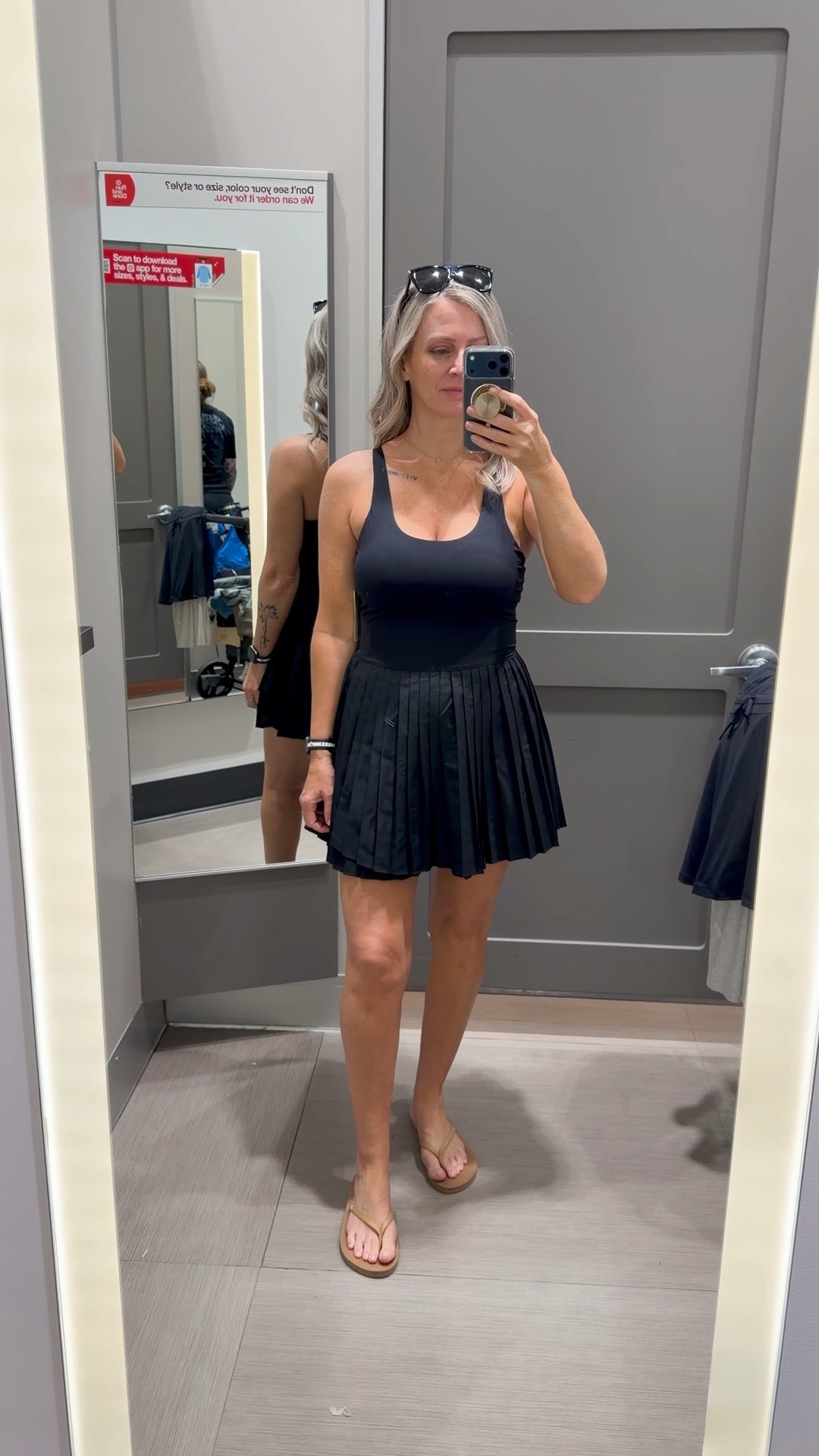 This activewear dress is so cute!! 🥰 I’m wearing a medium. 

Target style, target, athleisure, tennis dresss

#LTKOver40 #LTKTall #LTKActive