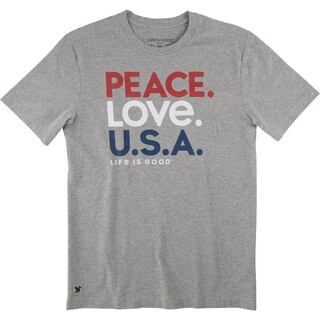 Life is Good Men's Peace Love Tee, Assorted Sizes | CVS Health