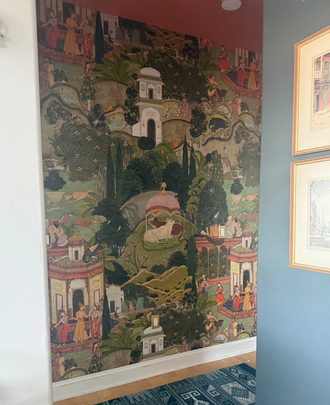 Mind the Gap Gardens of Jaipur landscape wallpaper 