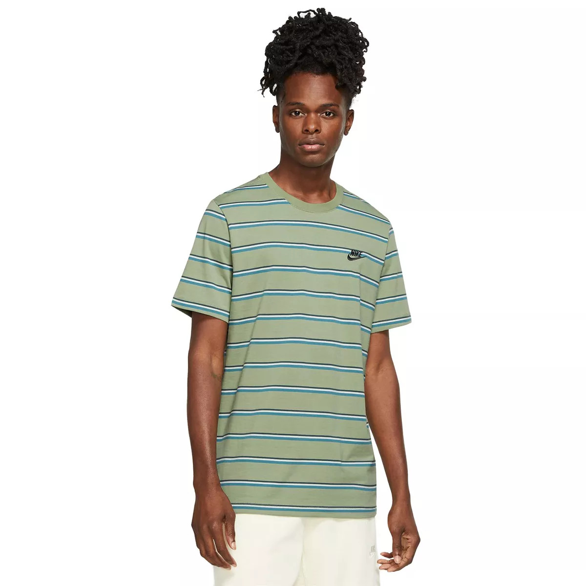 Mens Nike Club Striped Tee | Kohl's
