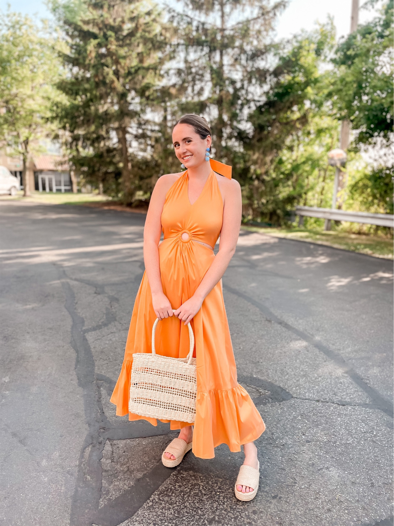 Summer is the perfect time to play around with some fun fashion trends. 🍊 And one trend that’s absolutely everywhere right now are colorful cutout dresses. I’m obsessed with the flirty silhouette and vibrant shade of this J. Crew dress I’m wearing. Sharing more of my favorite cutout dresses today on The Bekah Boutique. 

J. Crew, maxi dress, summer dress, orange maxi dress, cutout dress, resort wear, beach, travel, vacation

#LTKstyletip #LTKSeasonal