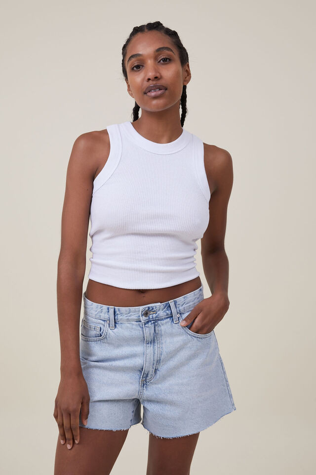 A-Line Denim Short | Cotton On (US)