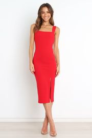 Hyatt Dress - Red | Petal & Pup (US)