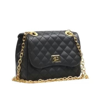 Bolsa Tiracolo Clutch WilliBags Com Alça De Corrente E Detalhe Em Bordado Preto | Dafiti (BR)