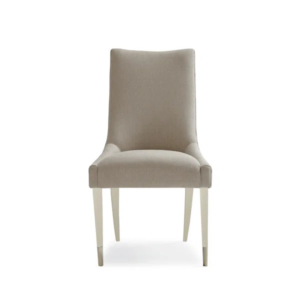 Caracole Classic Linen Upholstered in Beige | Wayfair North America