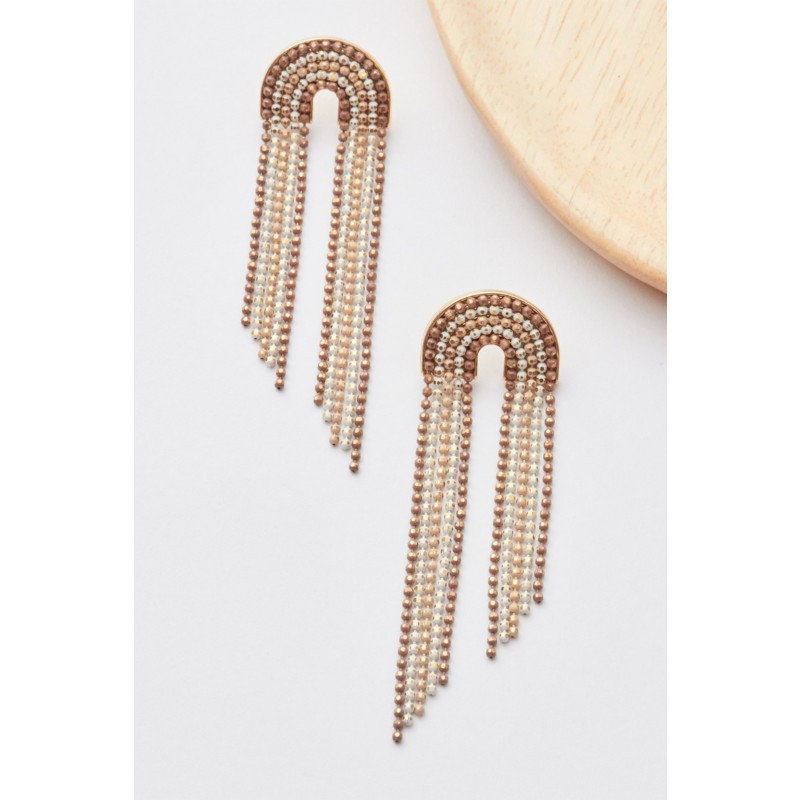 EVEREVE Ezra U Chain Earring | EVEREVE | Evereve