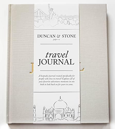 Travel Journal by Duncan & Stone - Sage Green | Travel Planner for Best Friend Gift | Vacation Sc... | Amazon (US)