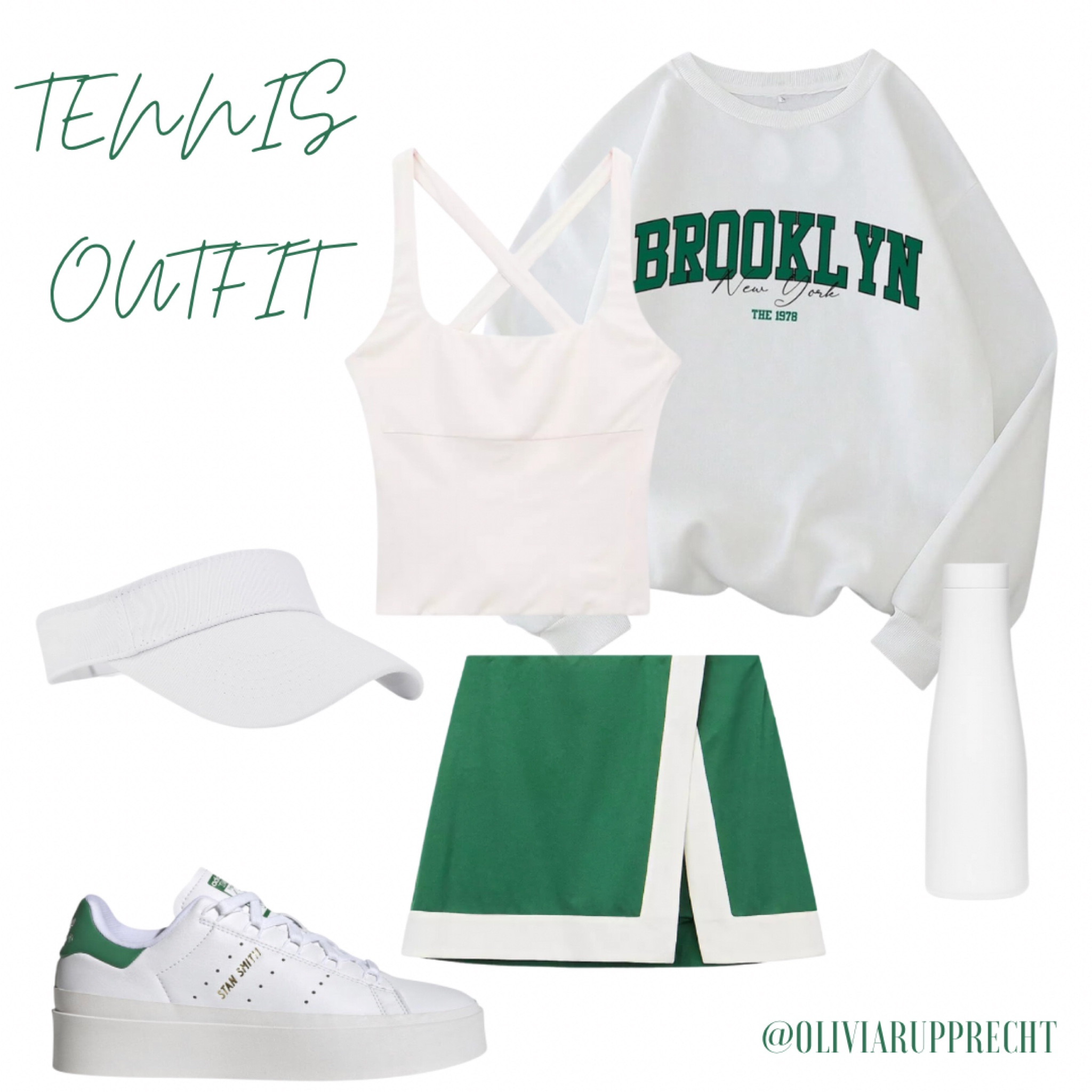 Tennis outfit | style | fit | fashion | shoes | sneakers | skirt | tank | hat | Amazon | Saks | water bottle | sweater | pull over | 

#LTKfitness #LTKstyletip #LTKU