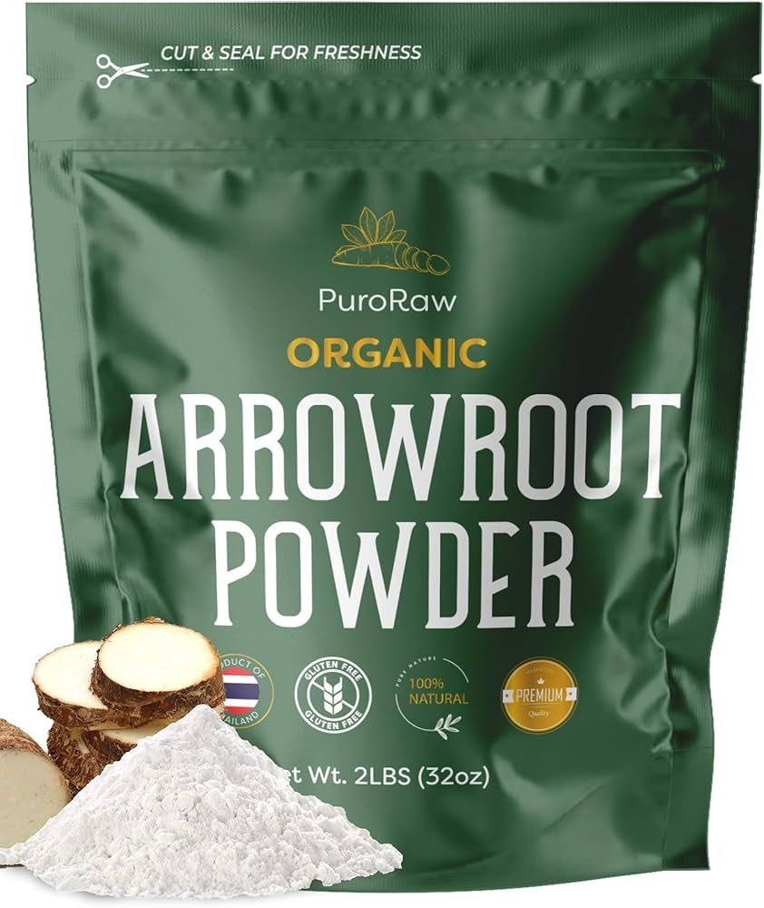 Arrowroot Powder 2lb, Gluten Free Flour, Arrowroot Starch, Arrowroot Flour, Pure Arrow Root Powde... | Amazon (US)