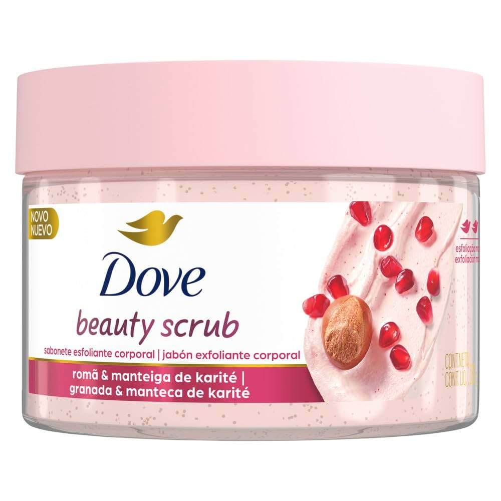 Dove Beauty Scrub Esfoliante Corporal de Romã e Manteiga de Karité 280g | Amazon (BR)