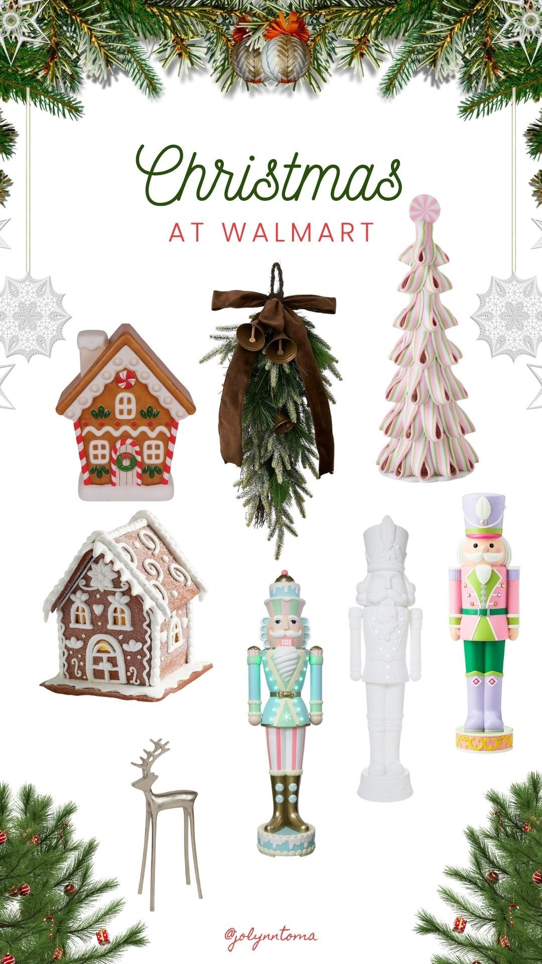  

 Cute Christmas finds at Walmart!

#christmas #decor #blowmolds #gingerbreadhouse #walmart