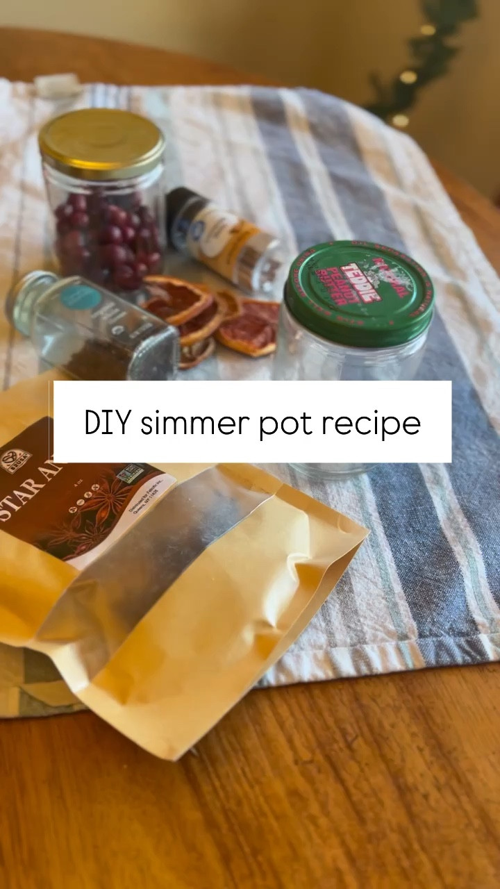 DIY simmer pot recipe - great for a hostess gift or as part of a gift basket for christmas 🎄 



#LTKWatchNow #LTKHoliday #LTKGiftGuide