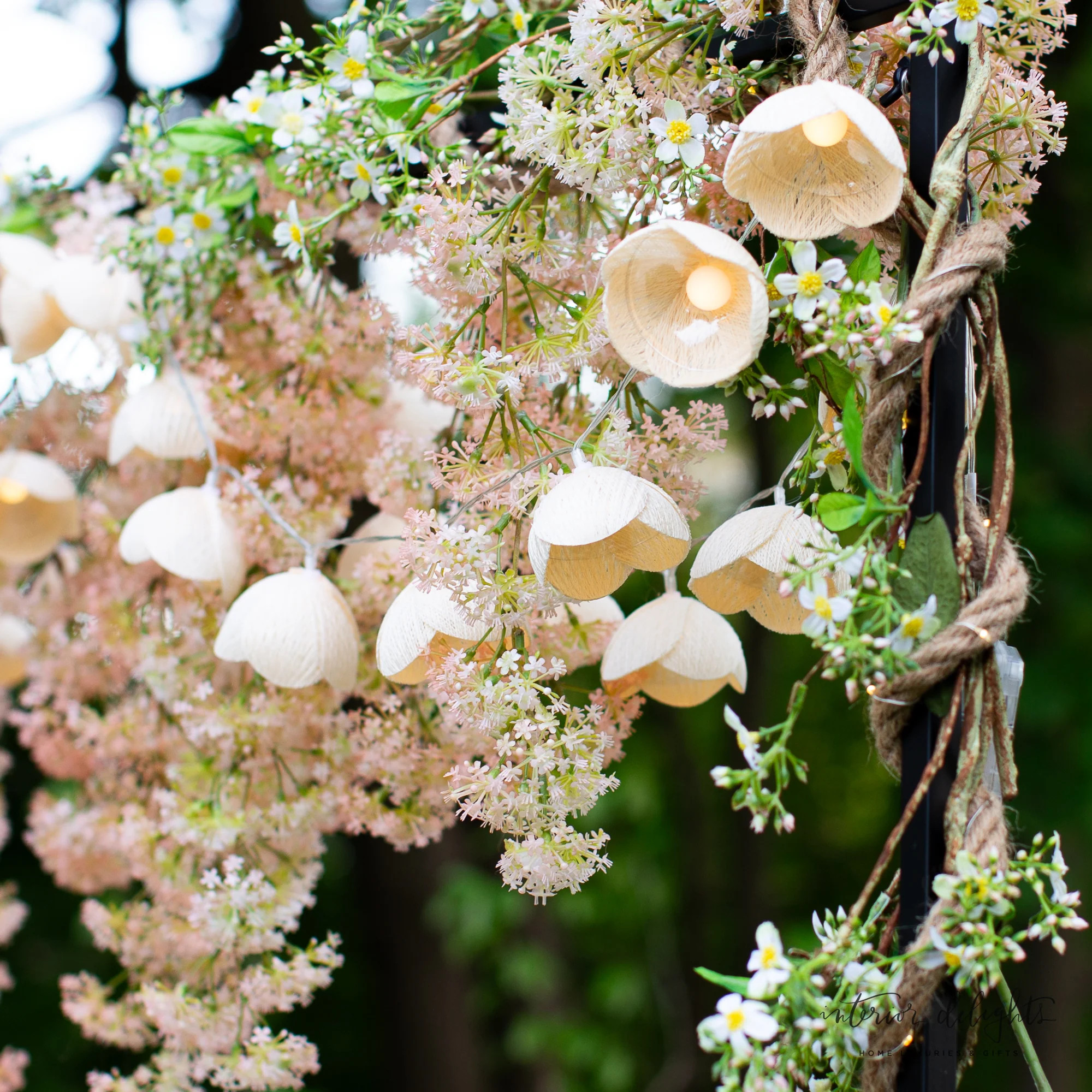 La Fleur LED Strand Lights | Interior Delights